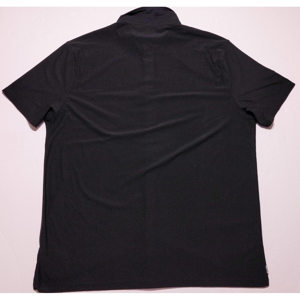 VUORI Men's Bridge Short Sleeve Button Shirt V1058 Black XL - Picture 10 of 11